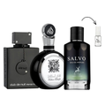 Combo 3 Decants de 5ml – Salvo, Fakhar Black e Club de Nuit Intense Man