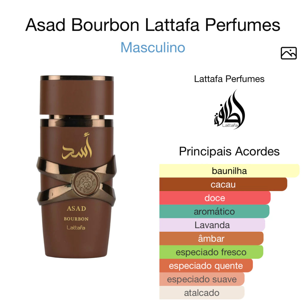 Combo 3 Decants de 5ml – Asad Black, Asad Bourbon e Asad Elixir