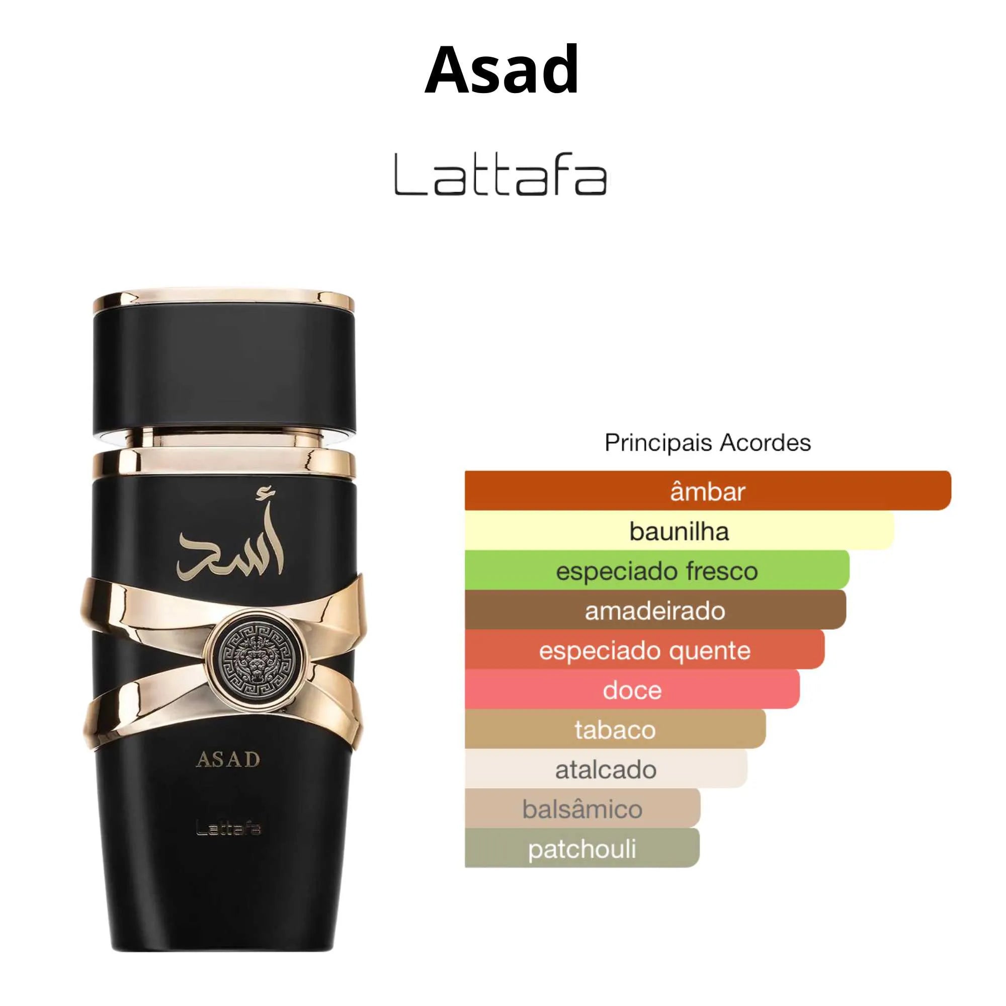 Combo 3 Decants de 5ml – Asad Black, Asad Bourbon e Asad Elixir